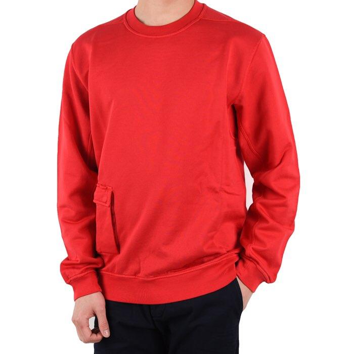 STONE ISLAND men’s red Shadow Project sweatshirt