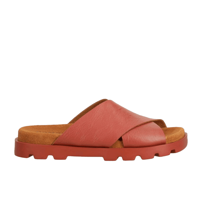 Camper Brutus Leather Slide Sandals Black Men’s Slippers K201321 018