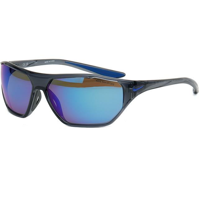 Nike Blue Mirror Aero Drift M Sports Sunglasses for Cycling Running Hiking