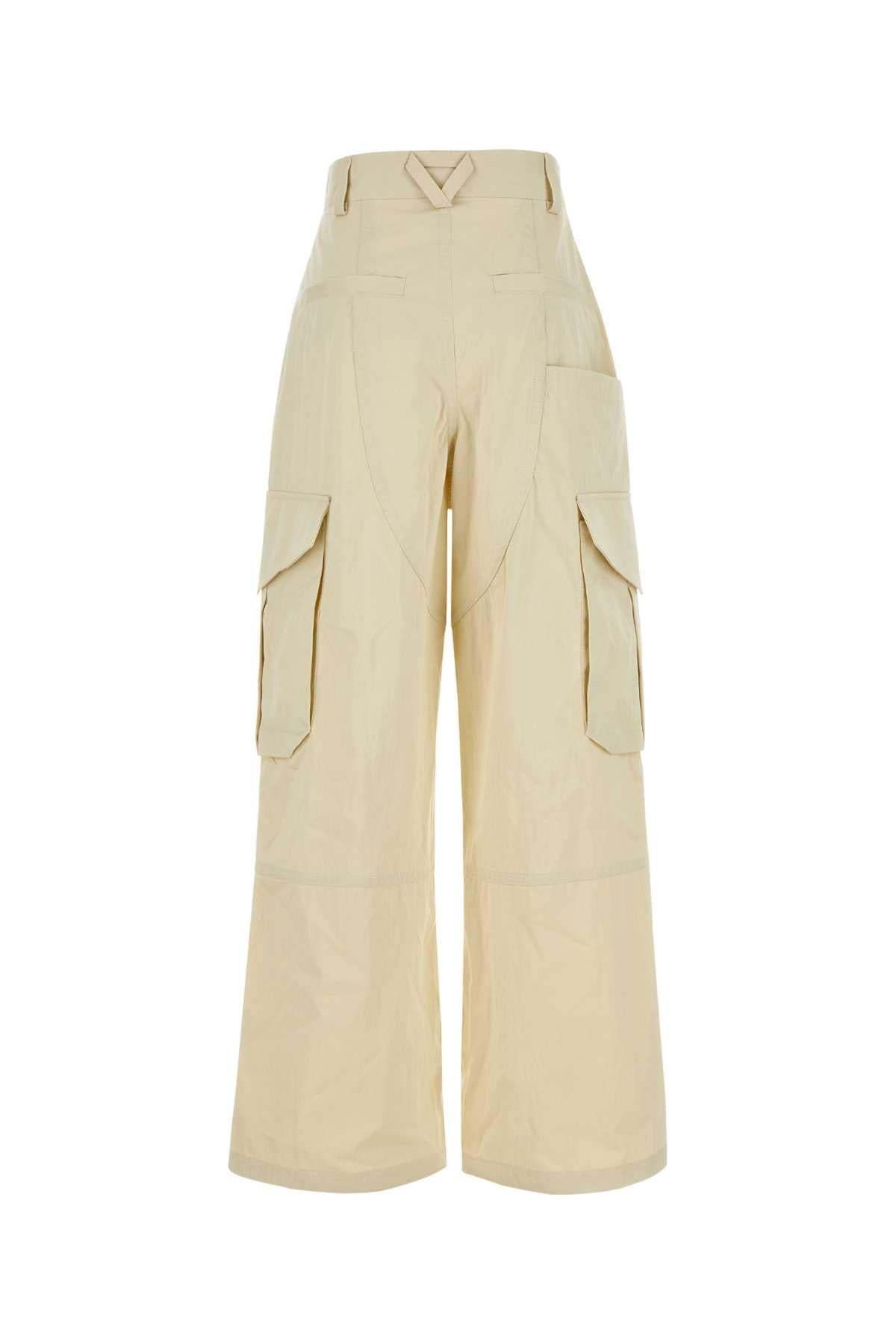 Bottega Veneta Black Cotton Cargo Pants