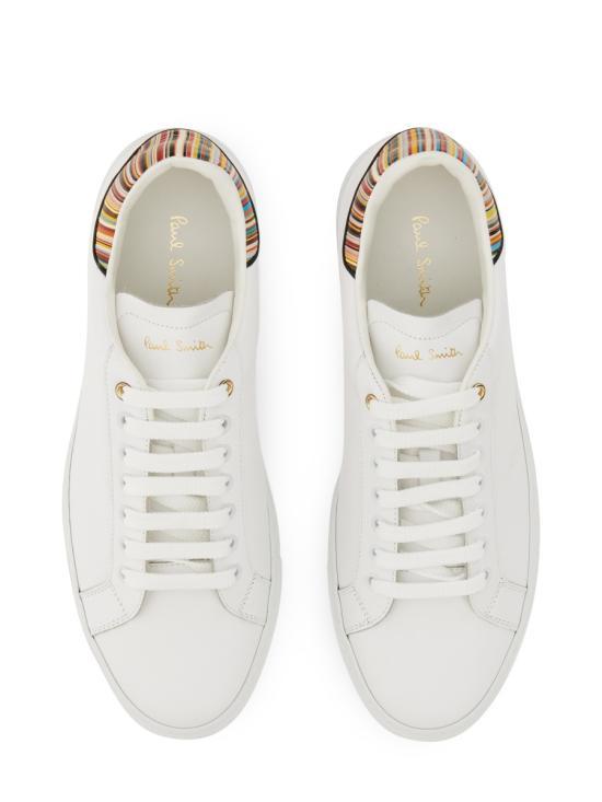 Paul Smith Leather Low-Top Sneakers for Men M1SBCK03FLEA01 WHITE DOM