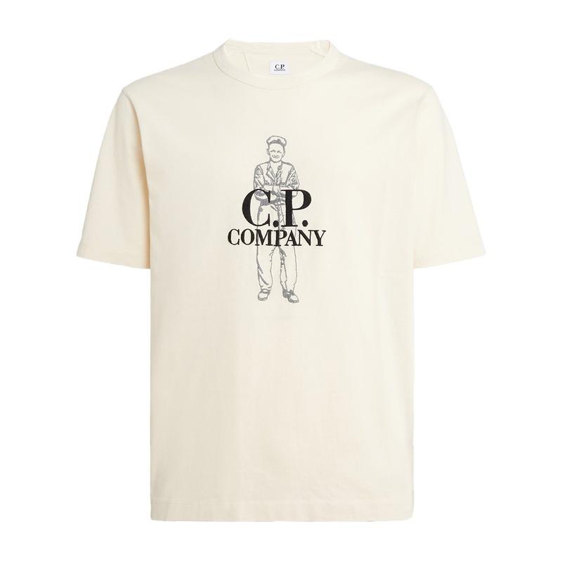 CP Company Logo Short Sleeve T-Shirt for Men