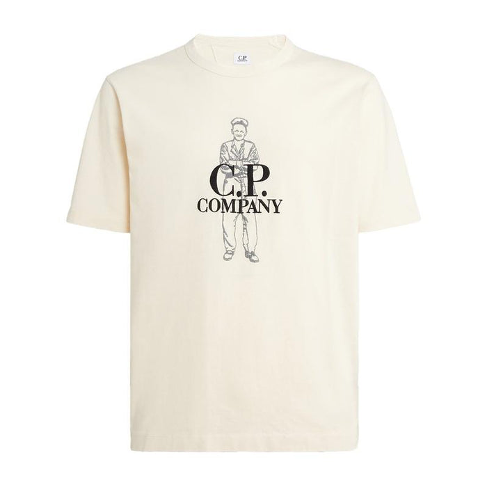 CP Company Logo Short Sleeve T-Shirt for Men