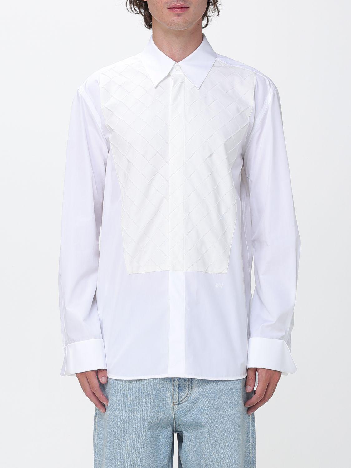 Bottega Veneta Black Cotton Long Sleeve Shirt