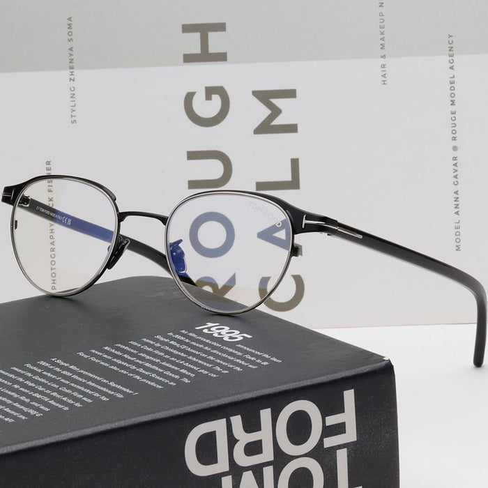 TOM FORD Blue Light Blocking Optical Glasses Frame Unisex Asian Fit TF5863DB 001