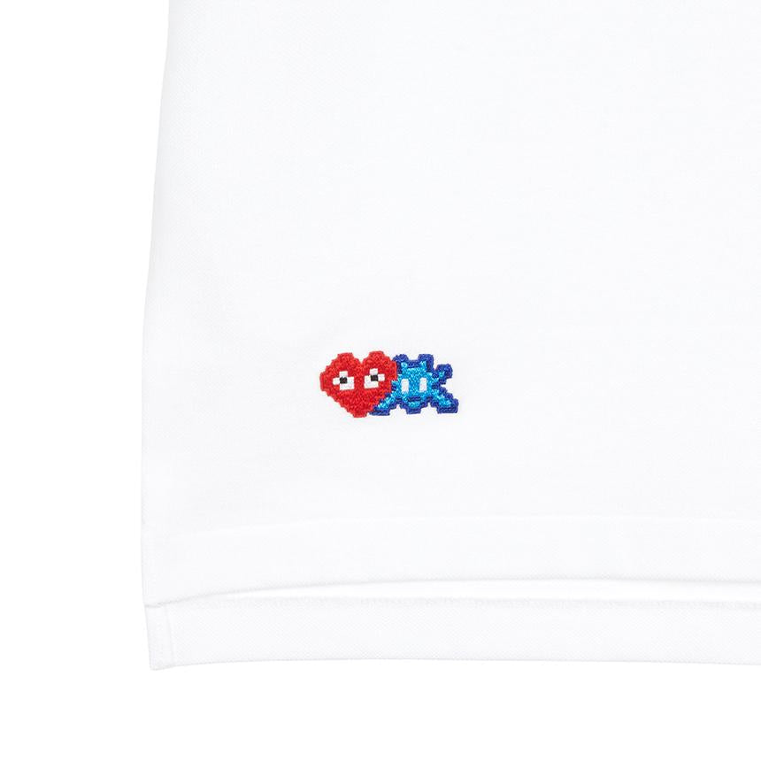 Comme des Garcons x Invader Men's Double Patch Polo Shirt AZ T336 051 3