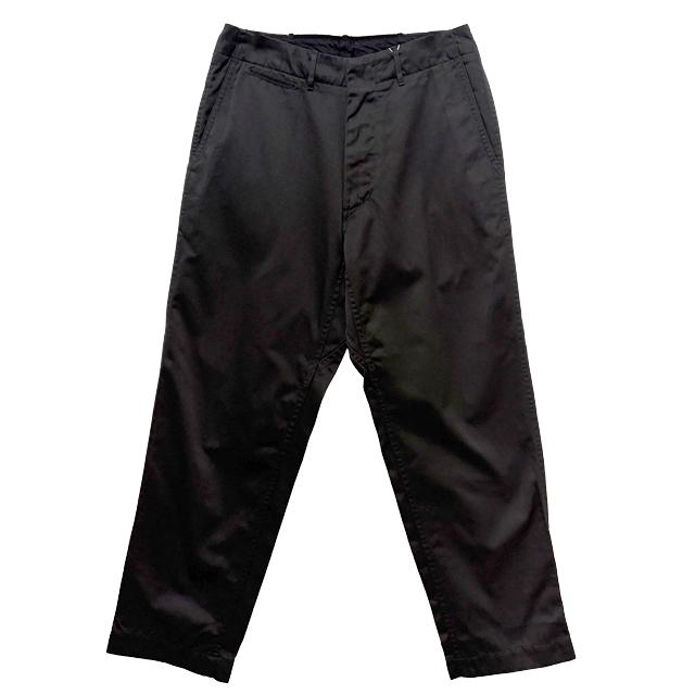 nanamica Wide Chino Pants Beige Cotton Unisex
