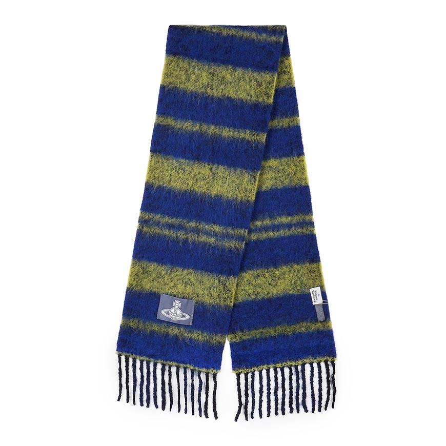 Vivienne Westwood Unisex Chunky Stripe Scarf 8103014F W01BN E401