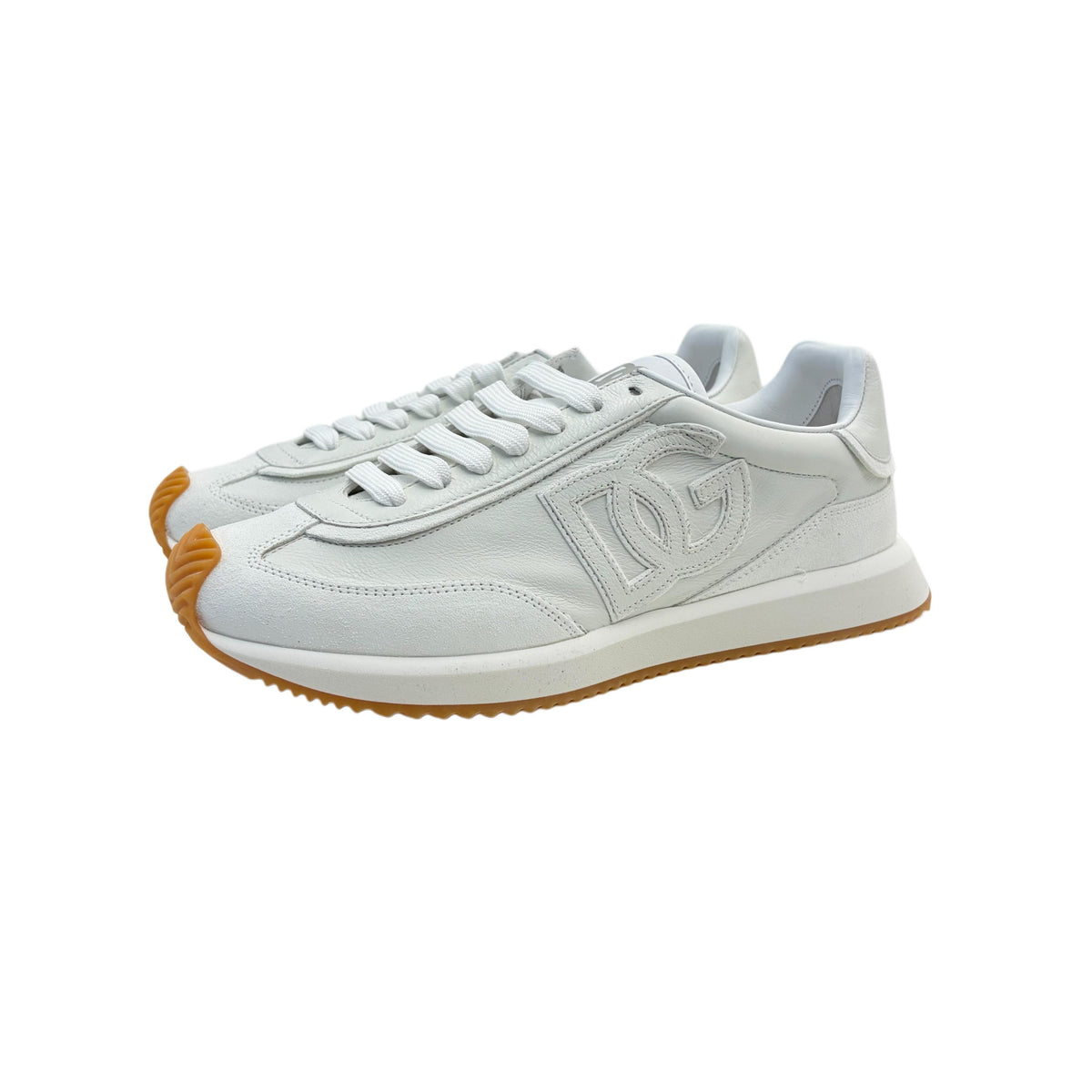 Dolce&Gabbana Embossed Calfskin Low-Top Sneakers for Men CS2288 A0124 89642
