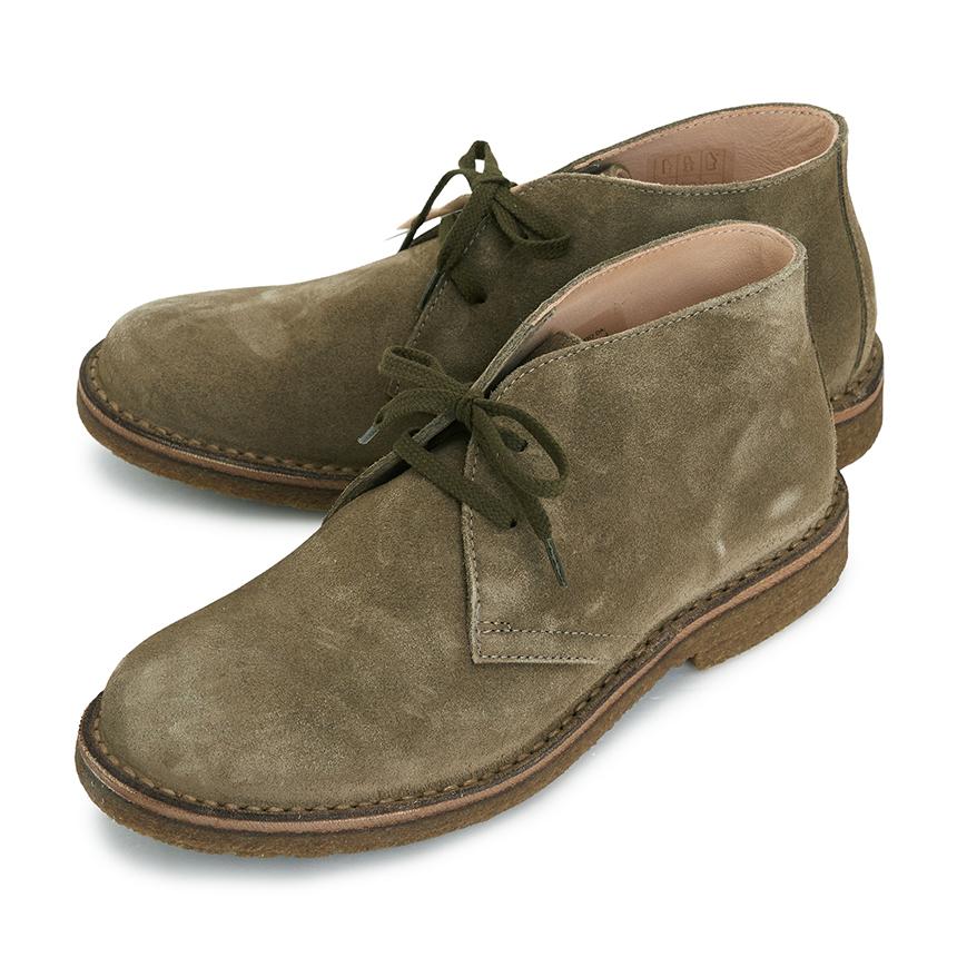 astorflex Greenflex E Militare Suede Mid Boots for Men