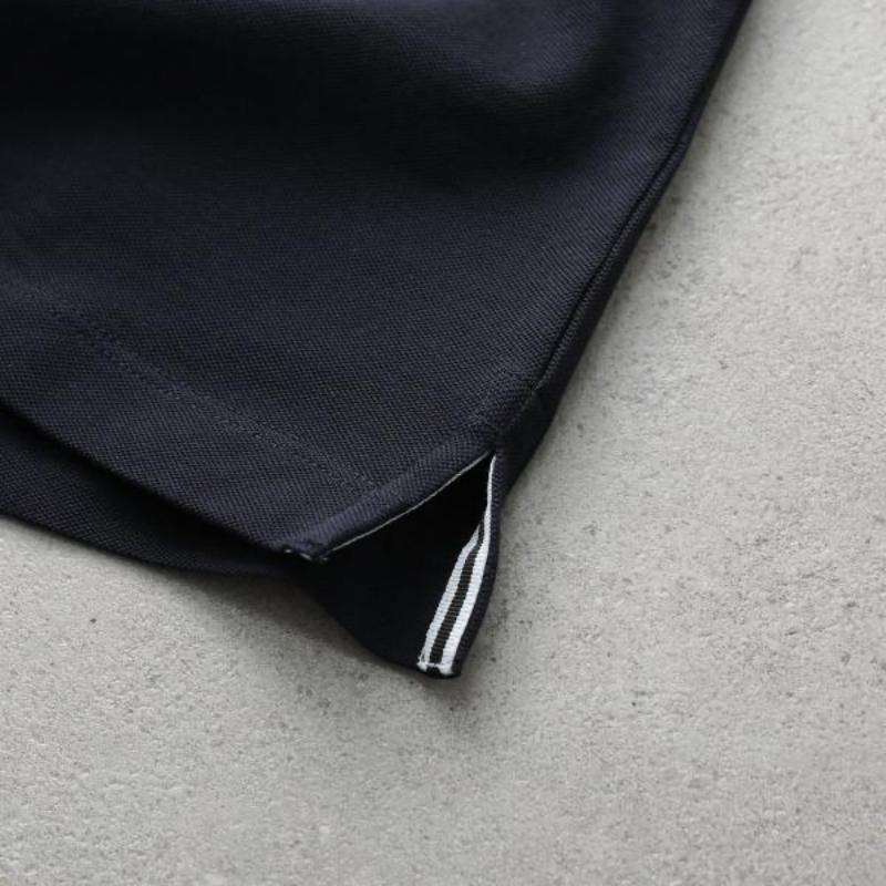 STONE ISLAND Navy Slim Fit Short Sleeve Polo Shirt