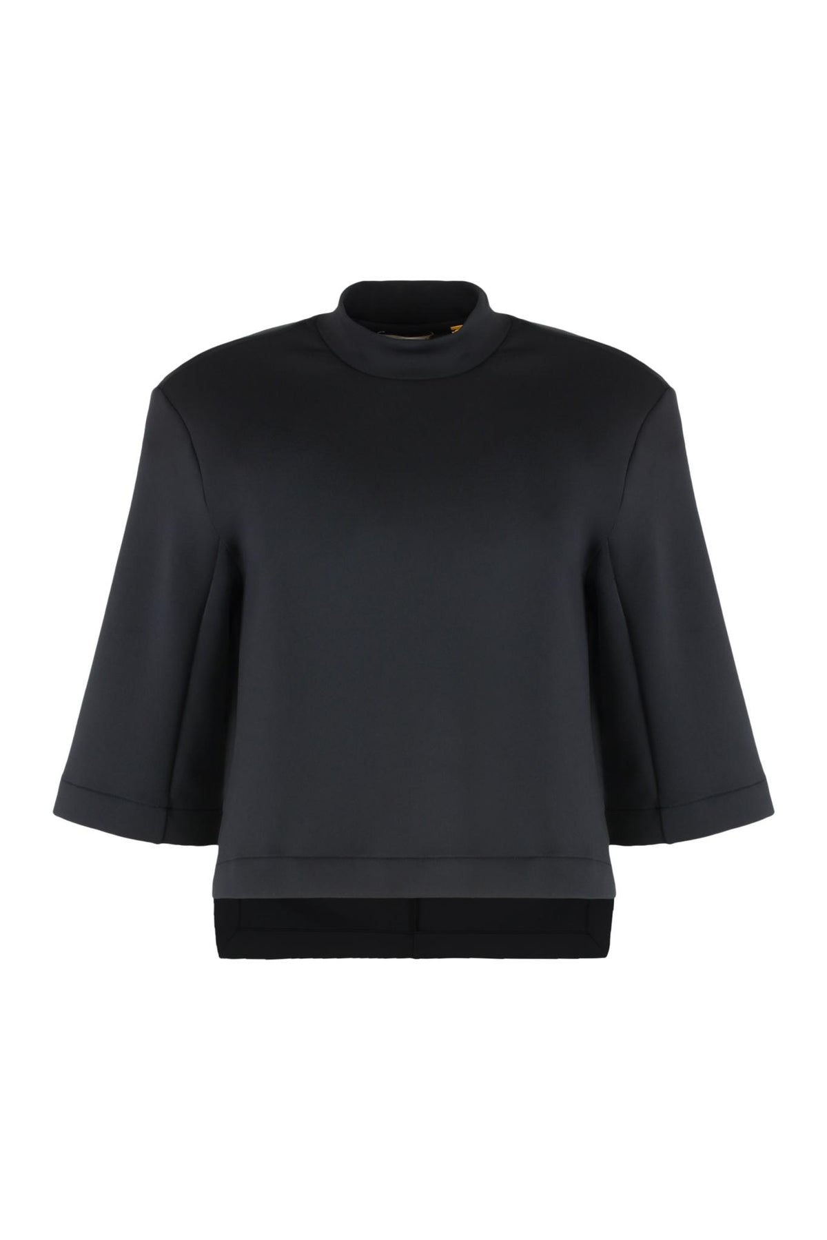 Moncler Black Short Sleeve Cotton T-Shirt