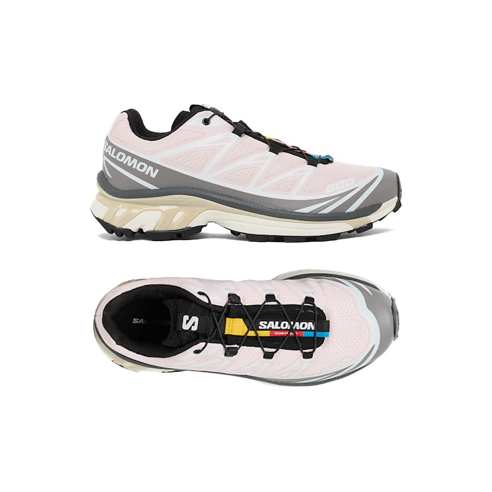 SALOMON Women’s XT-6 Sneakers Cloudburst Icy Pink Tapioca Low-Top