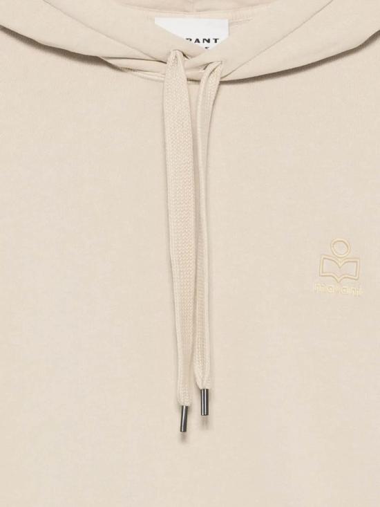 Isabel Marant Sand Logo Hooded Sweatshirt Pullover Hoodie Women’s