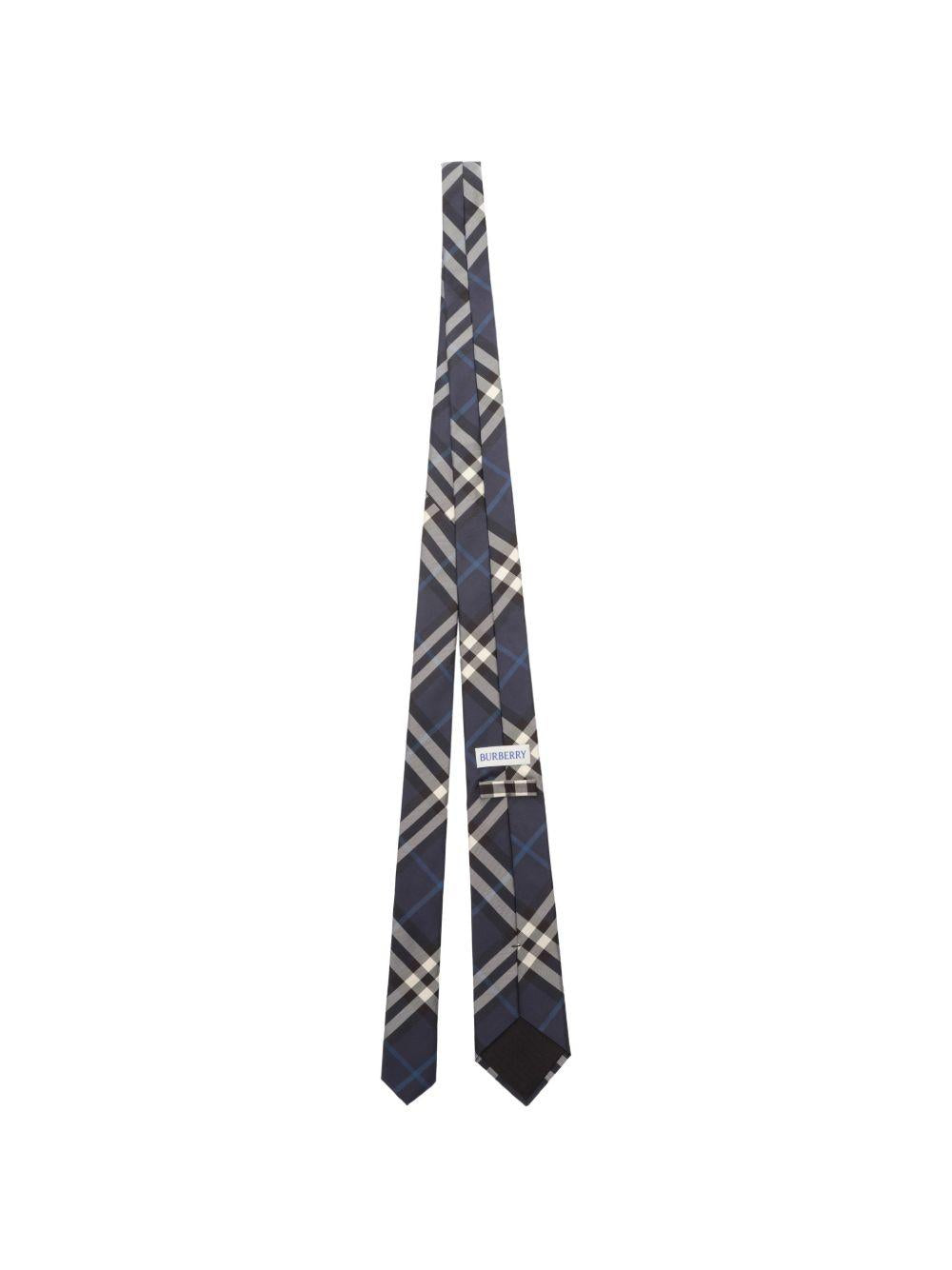 BURBERRY Silk Check Tie for Men