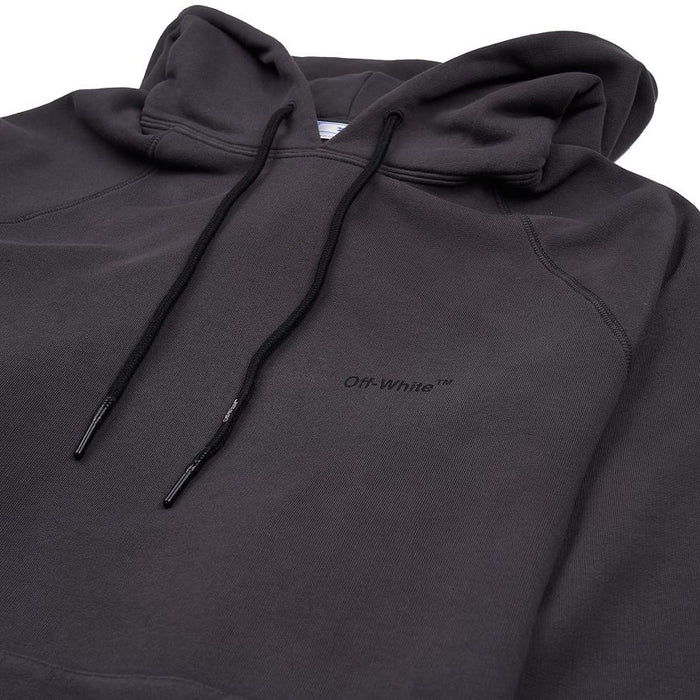 OFF WHITE Men's Diag Tab Oversized Hoodie OMBB096C99FLE0021010