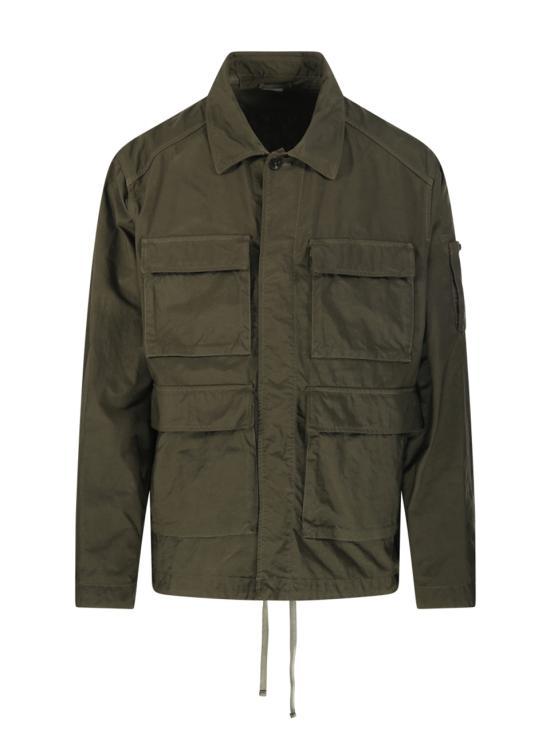CP Company Ivy Green Nylon Jacket for Men 19CMOW070 A110305G