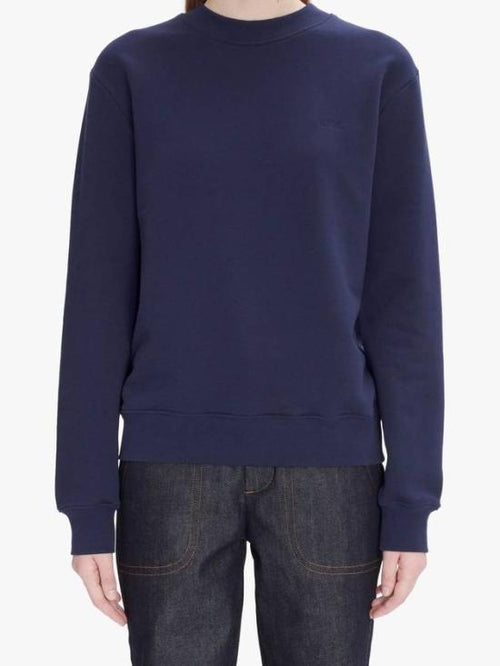 A.P.C. Blue Long Sleeve Sweatshirt