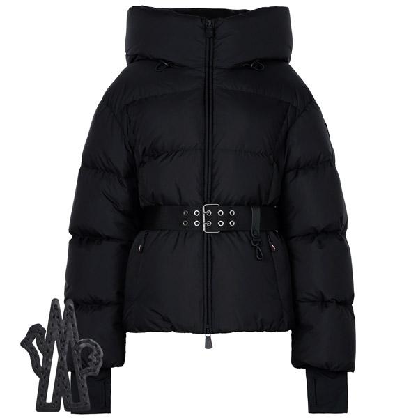 Moncler Black Grenoble Nisene Hooded Goose Down Jacket 1A00008 598E0 999