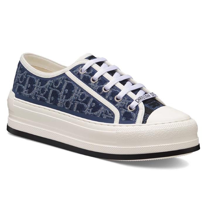 DIOR Platform Low-Top Sneakers KCK386DJE 30B DENIM