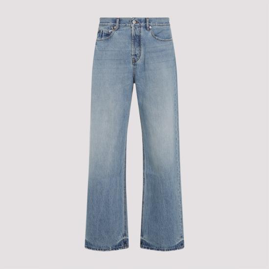 JACQUEMUS Blue Straight Leg Denim Jeans Men’s PAM00028AD0003833C
