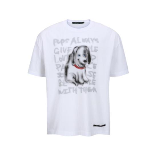 Andersson Bell Short Sleeve T-Shirt for Men atb1409u WHITE DOM