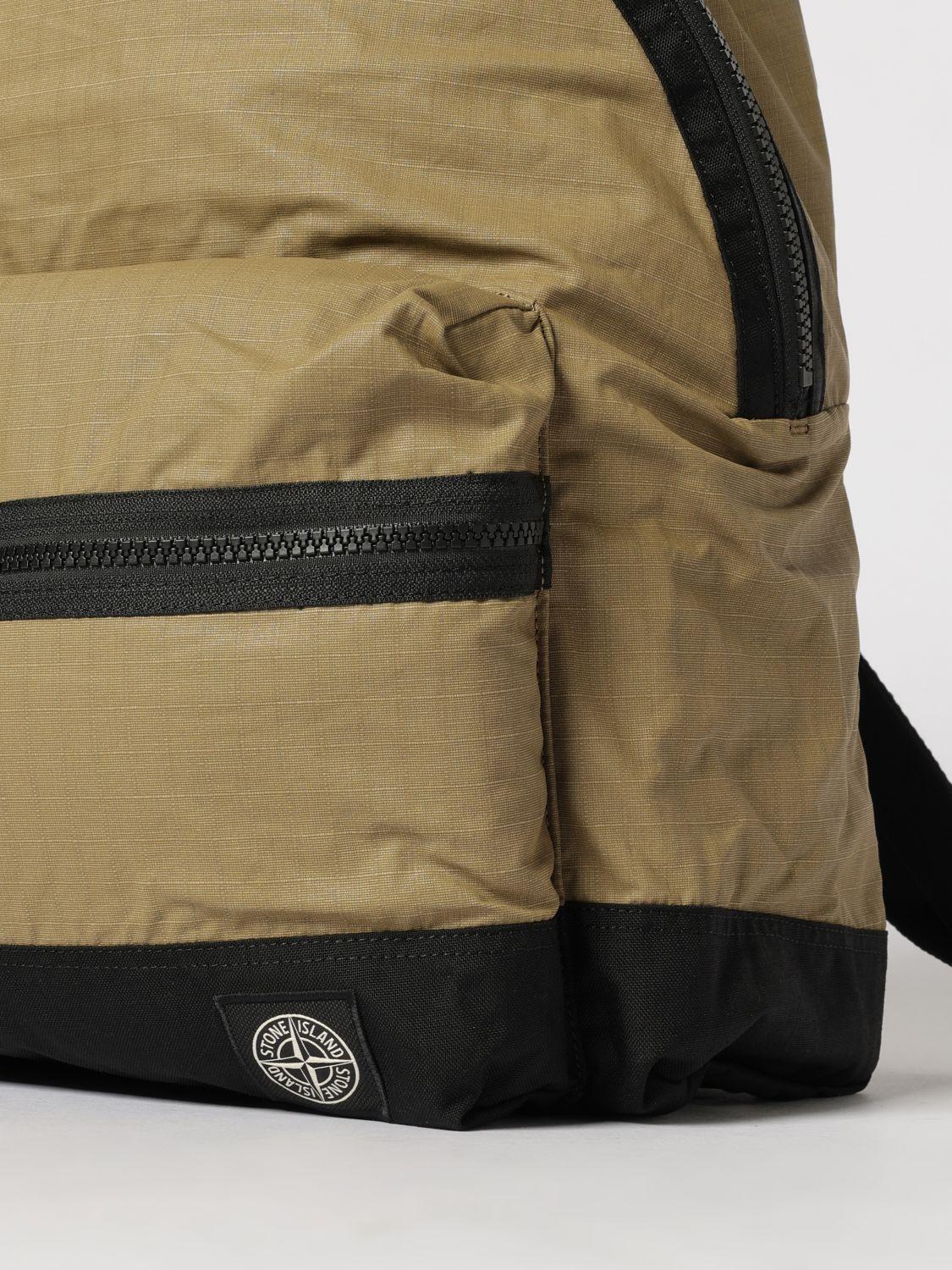 STONE ISLAND Nylon Backpack - Grey Men's Bag