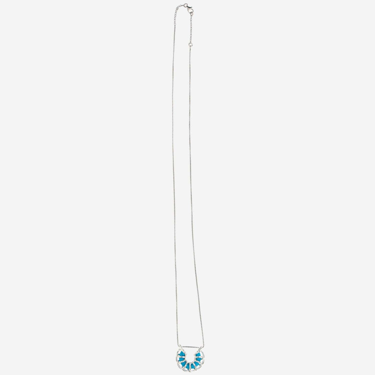 Bottega Veneta Silver-Tone Pendant Necklace