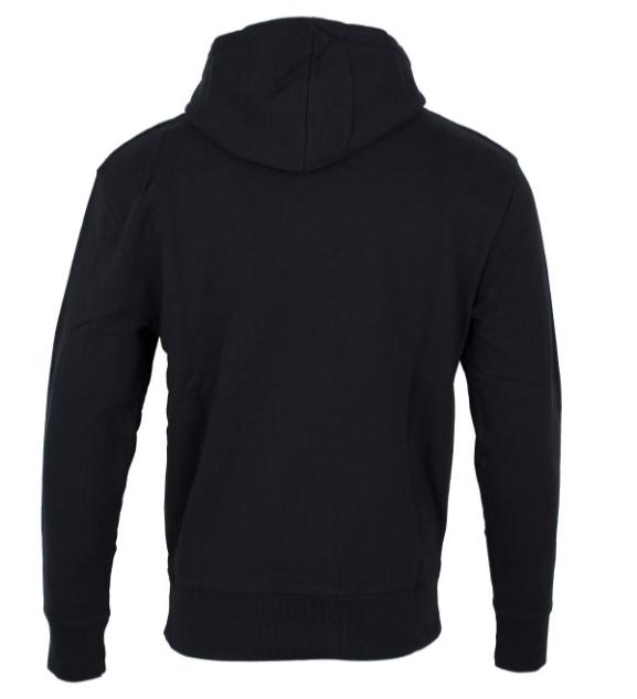 Maison Kitsune Fox Head Hoodie Black Navy Unisex Sweatshirt GU00335KM0002