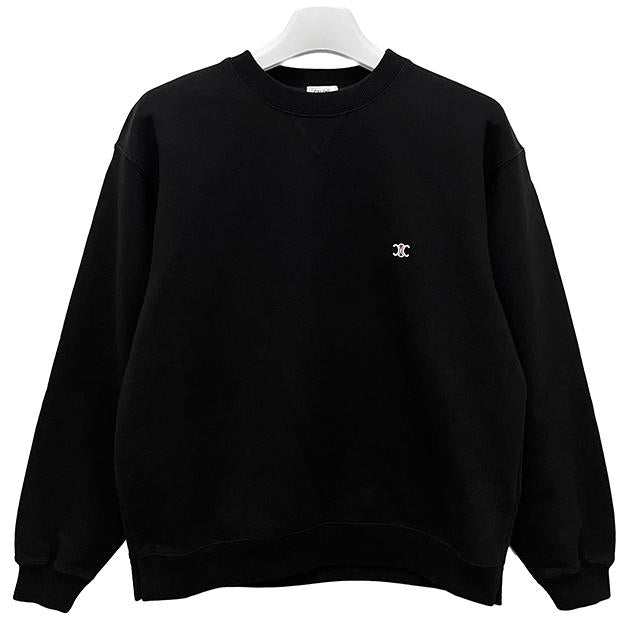 CELINE Triomphe Embroidered Cotton Fleece Sweatshirt