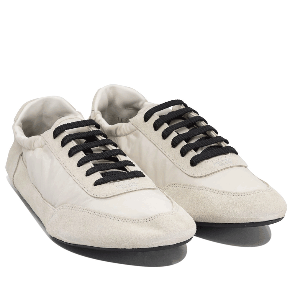PRADA Women’s White Low Top Sneakers 1E959N