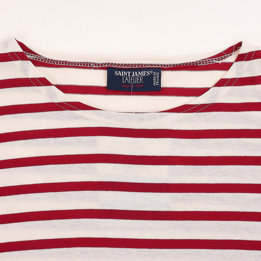 Saint James Ecru Persan Striped Galathee II Women’s T-Shirt