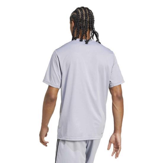 Adidas Men’s Short Sleeve T-Shirt JX2713 HALO SILVER BLACK DOM