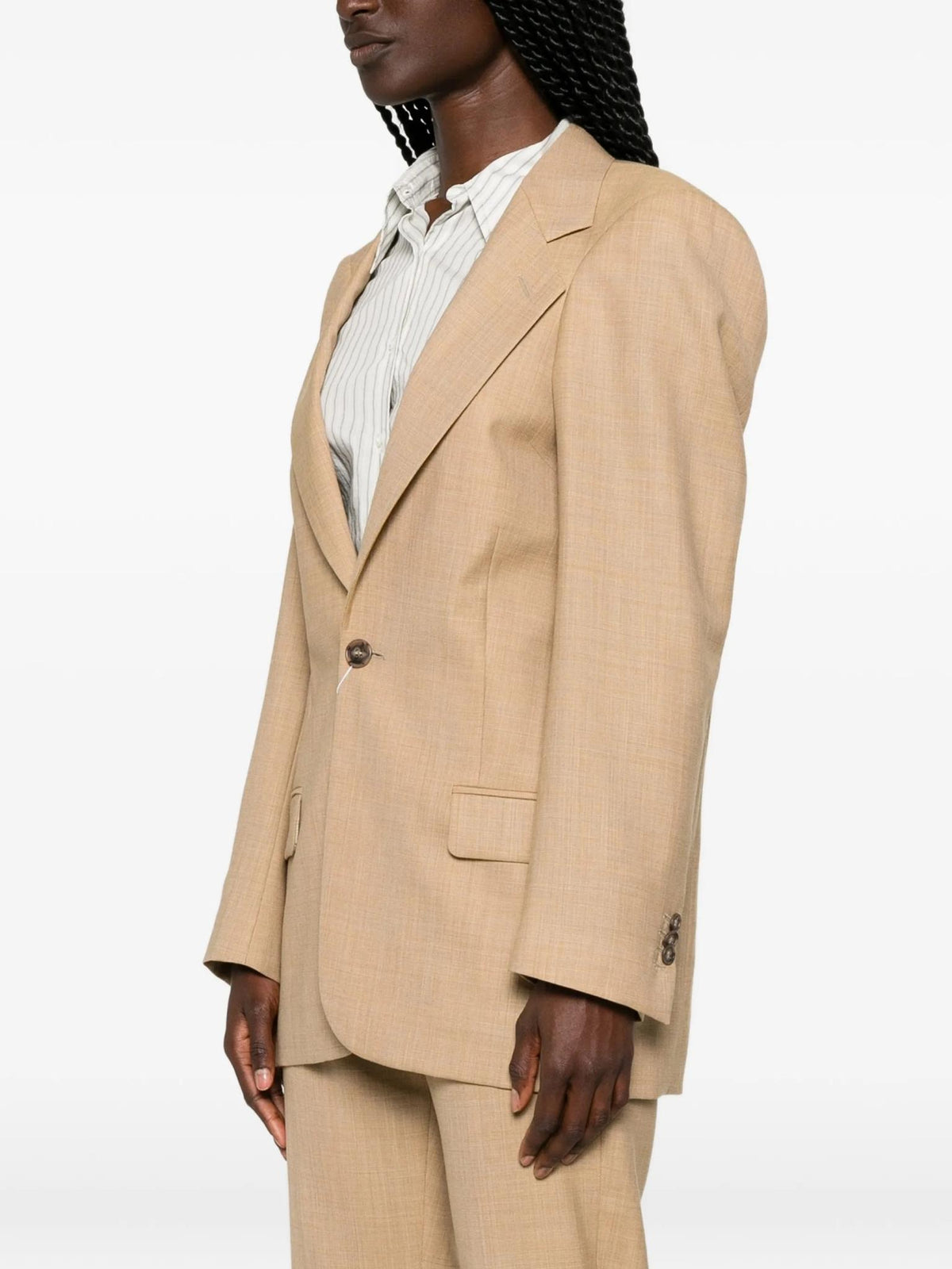 Maison Margiela Black Wool Blazer Jacket for Women