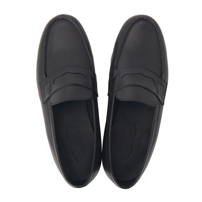 J.M. WESTON 180 Light E-Width Men's Loafers 1141FRY1809W E BLACK