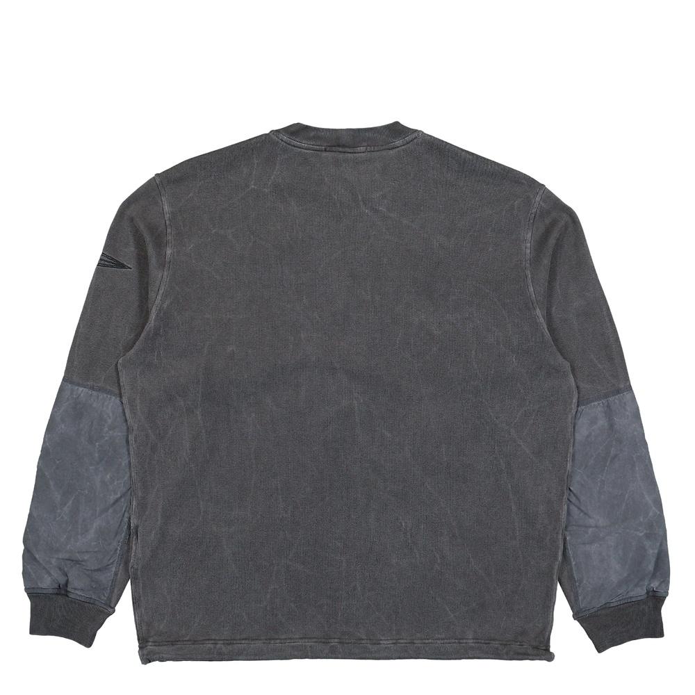STONE ISLAND Vanisé Cotton Jersey Crewneck Sweatshirt Black Men
