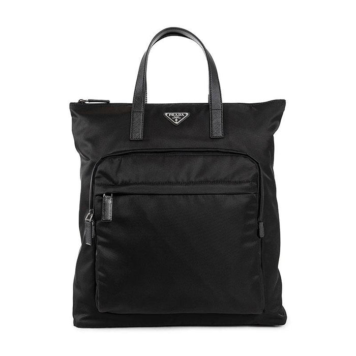 PRADA Re-Nylon Black Tote Bag 2VG098 2DMG F0002