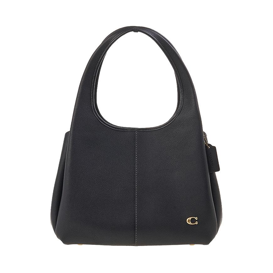 Coach Lana Shoulder Bag Black Women’s Leather Shoulder Bag CM544 B4 BK