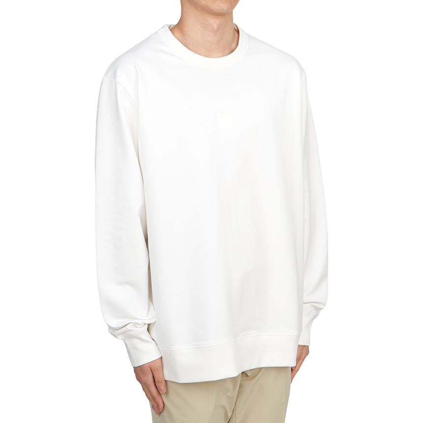 CP Company Men’s Cotton Crewneck Sweatshirt White