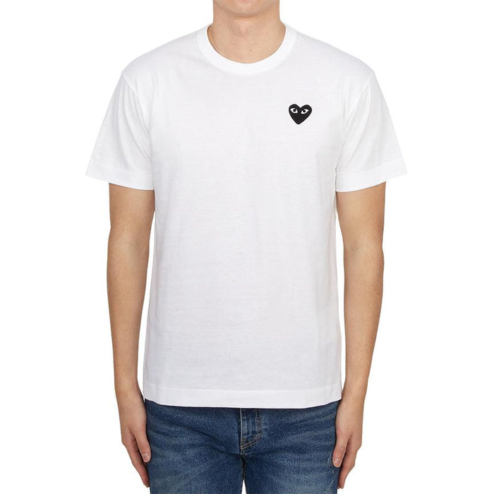 Comme des Garcons Black Heart Patch Unisex Short Sleeve T-Shirt AX T064 051 2