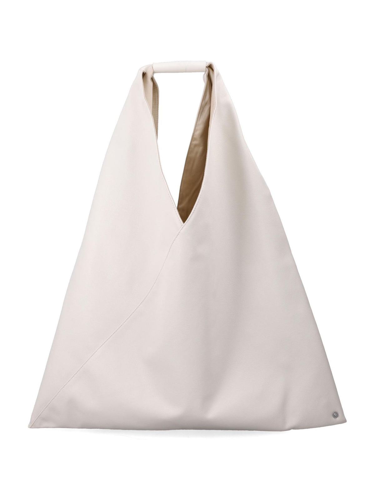 Maison Margiela Black Leather Tote Bag