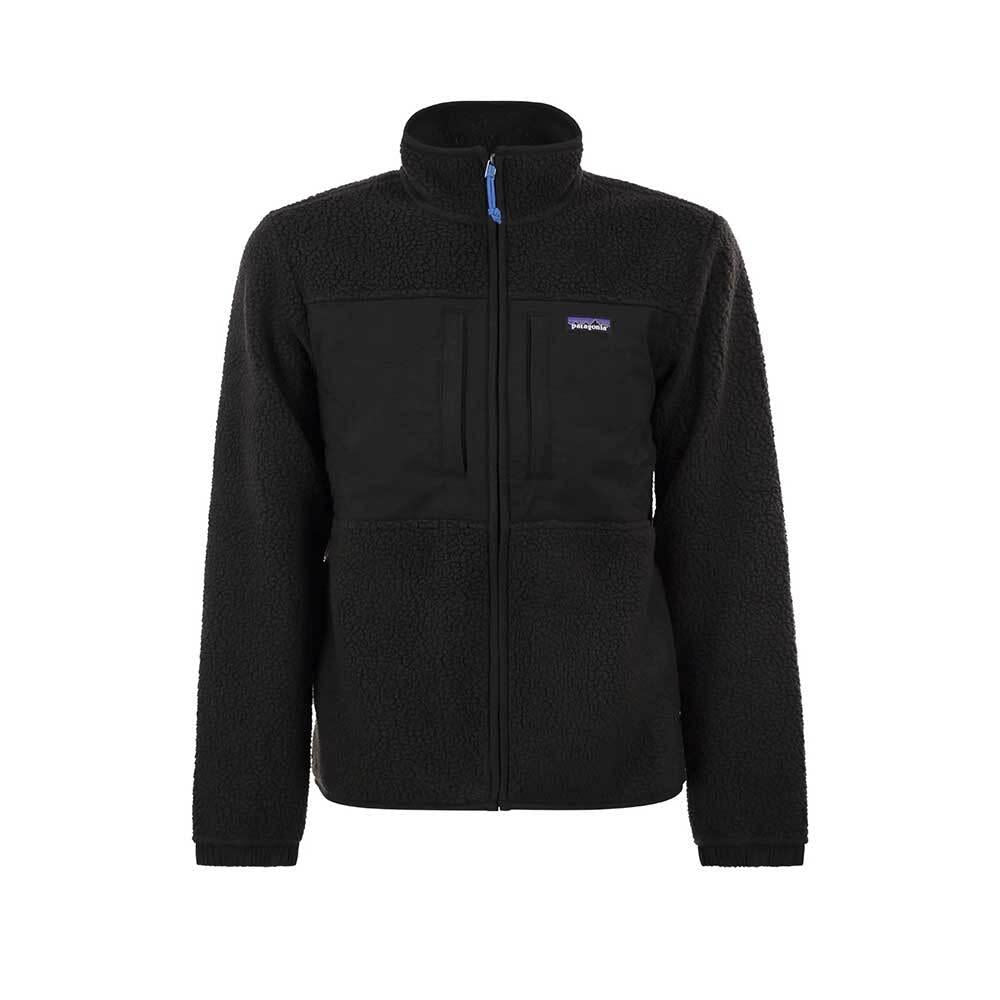 patagonia Retro Pile Fleece Patch Jacket Men Black