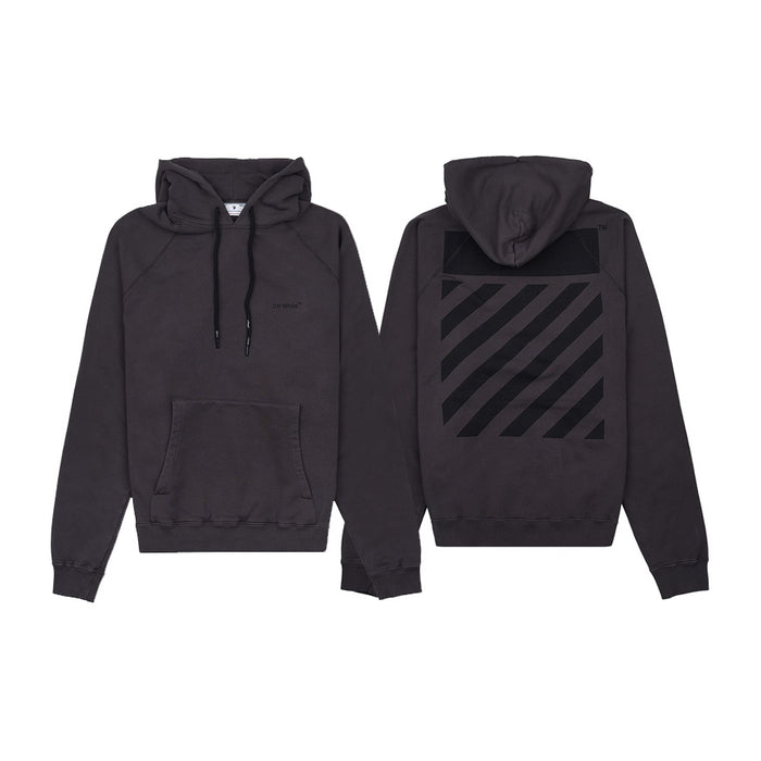 OFF WHITE Men's Diag Tab Oversized Hoodie OMBB096C99FLE0021010