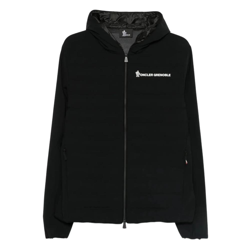 Moncler Black Zip-Up Jacket for Men