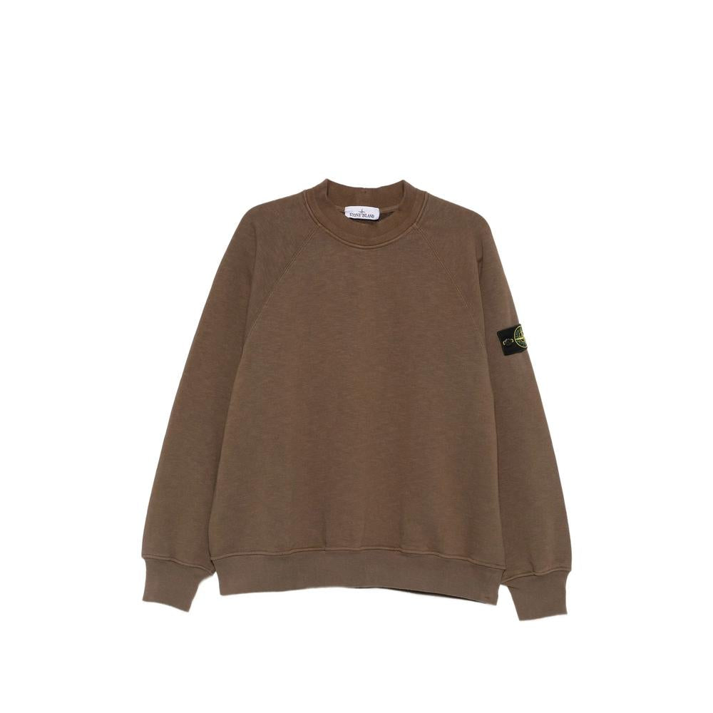 STONE ISLAND Cotton Crewneck Sweatshirt V007C Navy Men