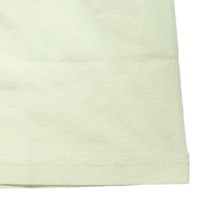 MARTINE ROSE Unisex Green Cotton Mock Neck Logo T-Shirt MR605J MR052