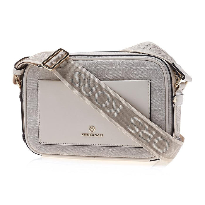 Michael Kors Maeve Pocket Canvas Crossbody Bag