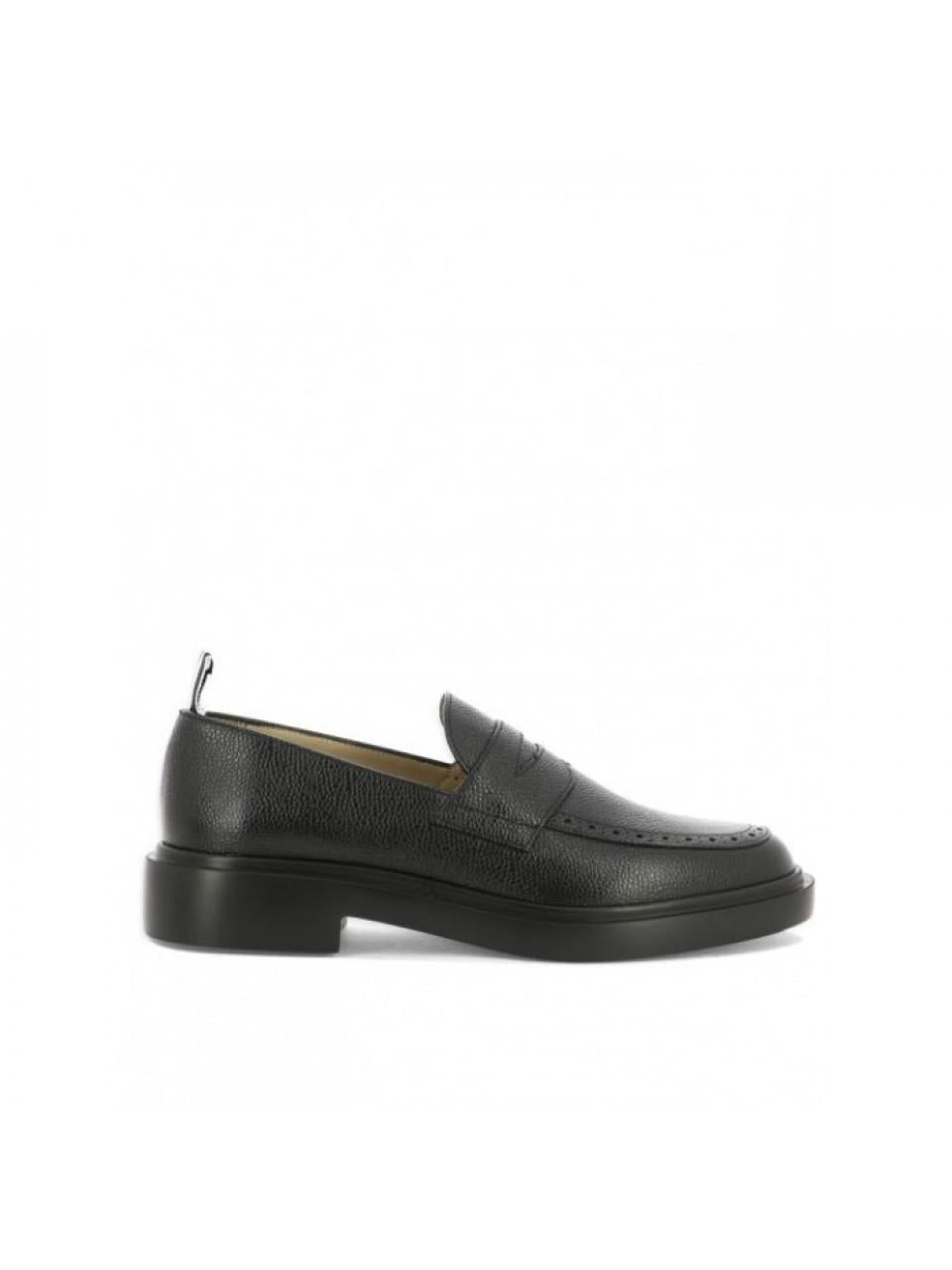 THOM BROWNE Women's Pebble Grain Leather Penny Loafers