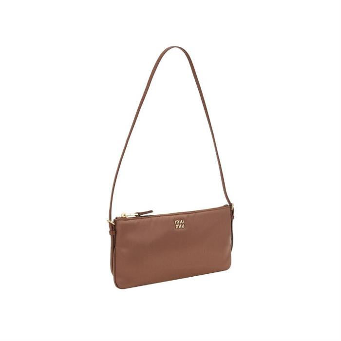 Miu Miu Satin Mini Pouch Shoulder Bag