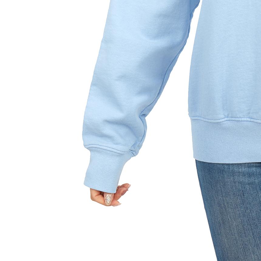 SPORTY&RICH Blue Unisex Crewneck Sweatshirt
